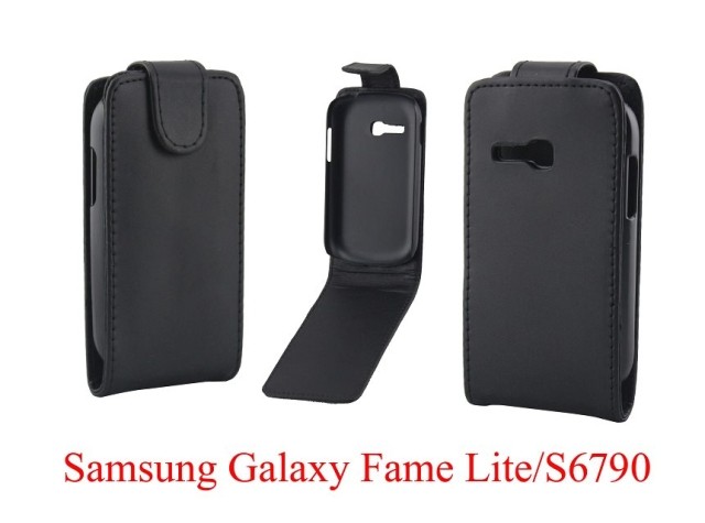 三星Galaxy Fame Lite手機套 S6790皮套上下開翻保護套外殼 批發