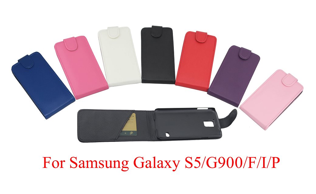 三星Galaxy S5手機套 G900F/I/P皮套上下開翻插卡保護套外殼 批發