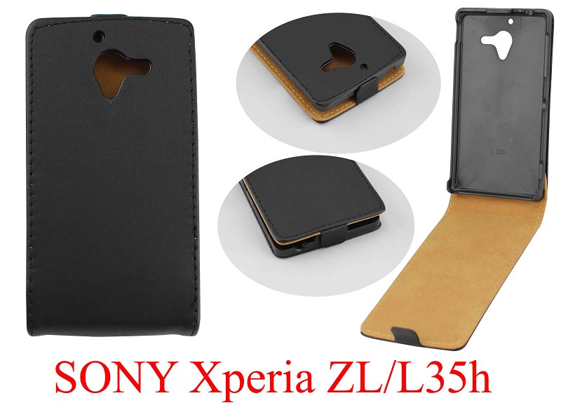 索尼Xperia ZL/L35H韓版皮套 平紋保護套上下開翻手機套外殼批發