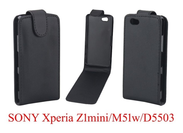 索尼Xperia z1mini手機套 M51w皮套 D5503上下開翻保護套外殼批發