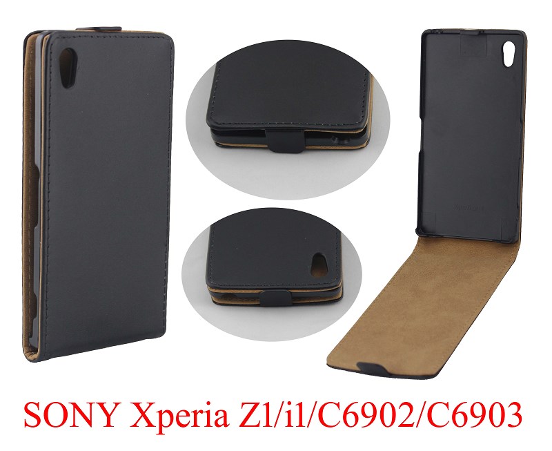 索尼Xperia z1/i1手機套L39h韓版皮套C6903真皮上下開翻保護外殼