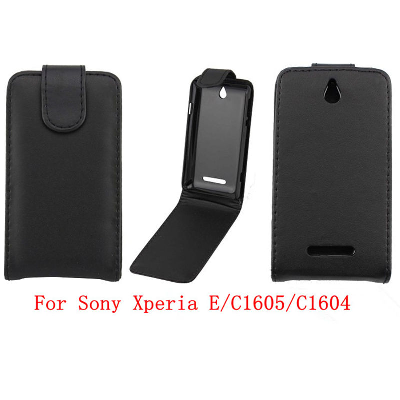 索尼Xperia E Dual皮套C1605手機套C1505上下開翻保護套外殼 批發