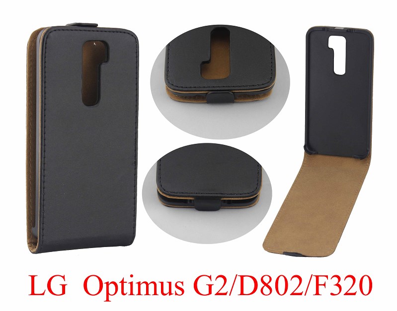 LG Optimus G2韓版皮套D801真皮手機套D802上下開翻保護外殼批發
