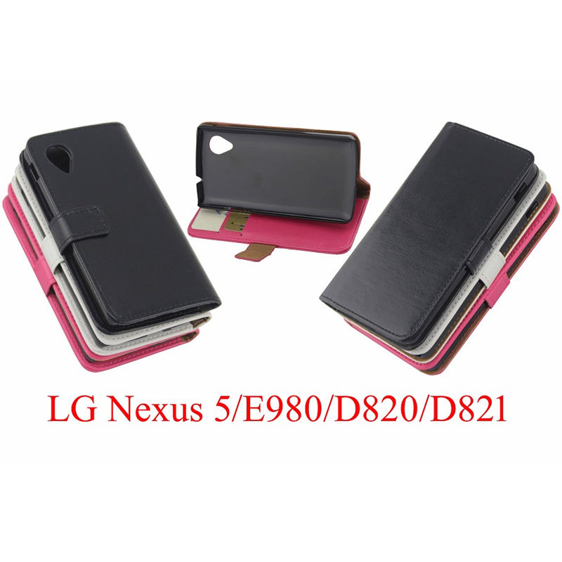 LG E980皮套 谷歌Nexus 5手機套D820左右開翻插卡保護套外殼批發