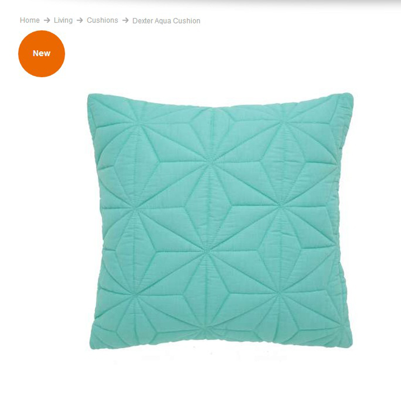 [白色莫奈]北歐風格素色幾何紋絎縫棉麻腰枕套靠枕靠墊抱枕