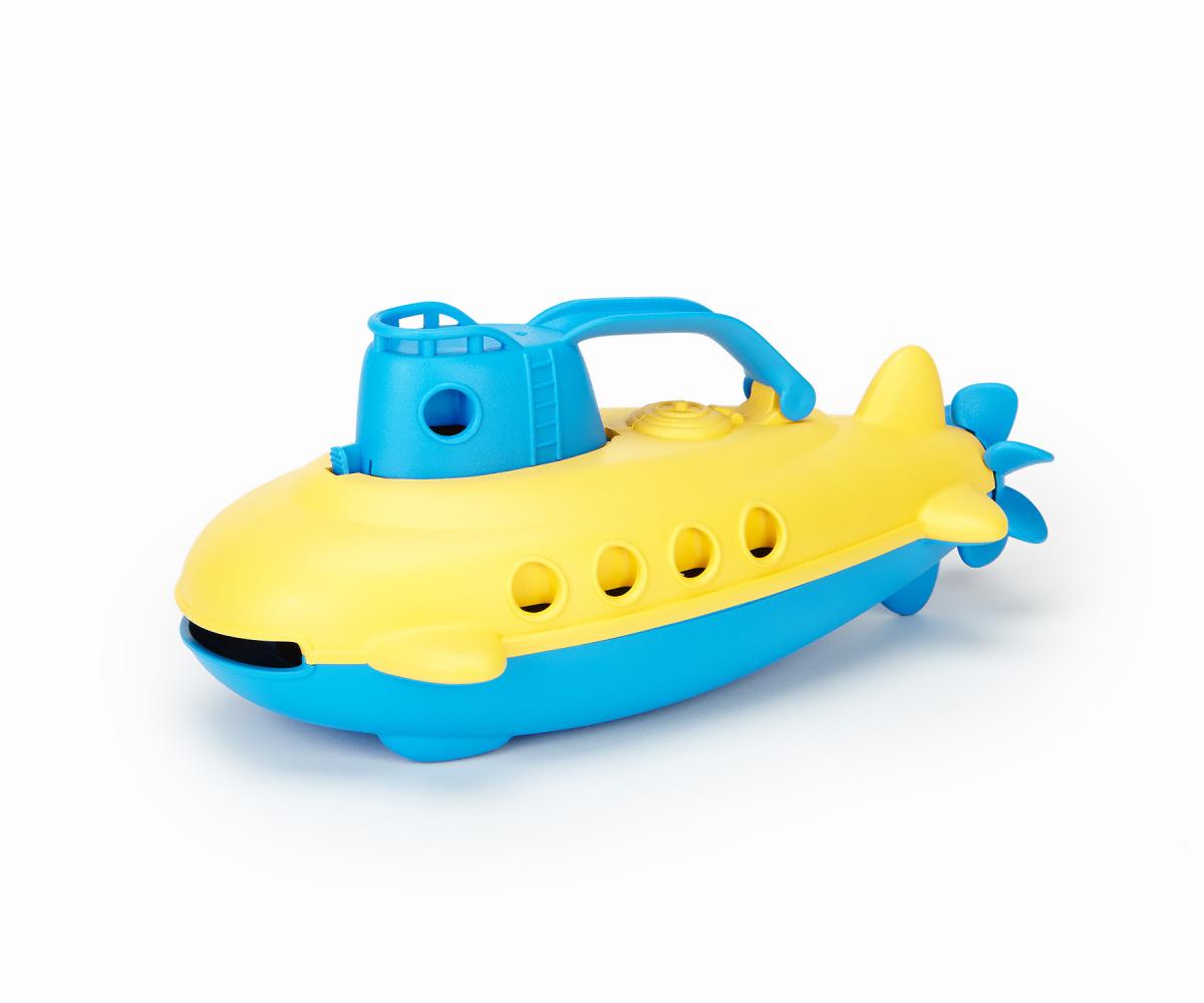 美國進口greentoys綠色環保玩具潛水艇仿真兒童浴室玩具洗澡玩具