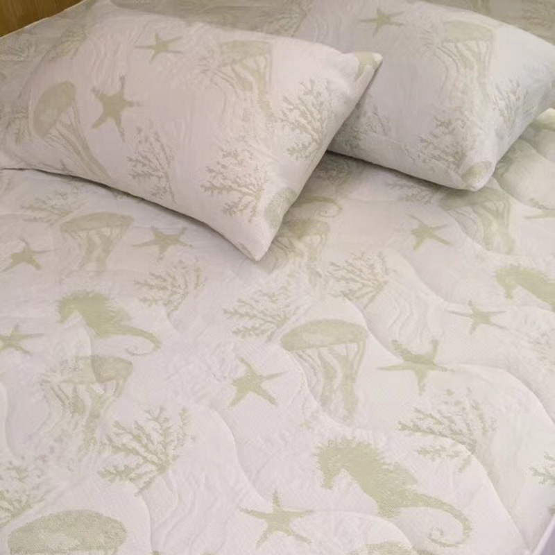 樣品特價 竹纖維夾棉床笠夏季床墊保護出口防螨床墊三件套