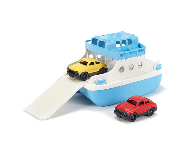 美國進口greentoys綠色環保渡船套裝玩具兒童仿真渡船玩具安全