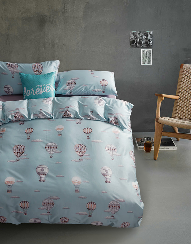 [白色莫奈]新品發布長絨棉四件套家居床上用品美式鄉村