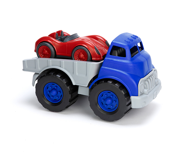 莫奈家美國原裝進口greentoys安全環保模型玩具兒童開發智力鏟車