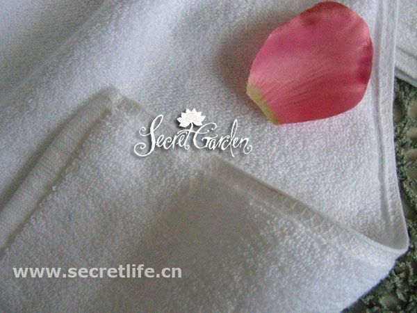 [Secret Garden]白色初夏*清庫*潔白加厚毛巾/面巾
