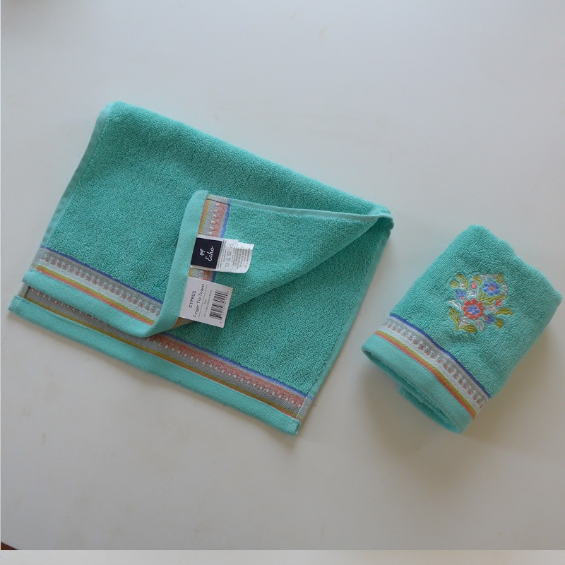 [白色莫奈]超值特價高級出口長絨棉純棉毛巾兒童毛巾面巾吸水柔軟